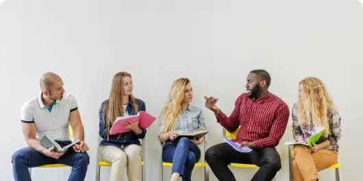 Групповые занятия обучение иностранным языкам в Direct English School на поздняках
